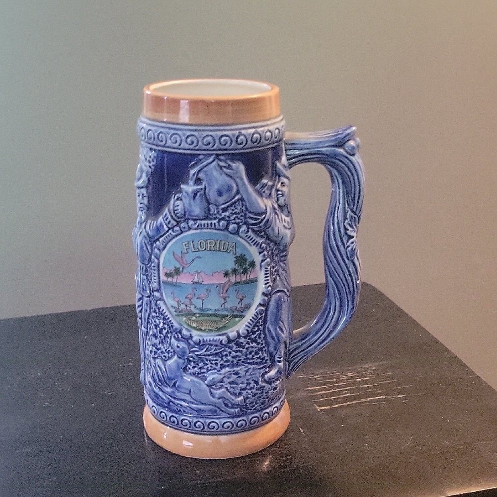 Blue Florida Ceramic Mug